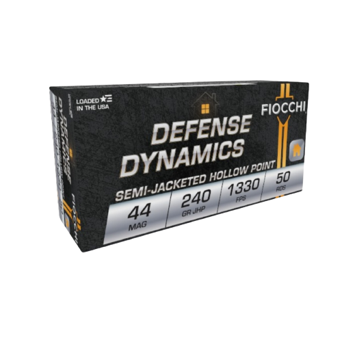 FIOCCHI FIOCCHI DEFENSE DYNAMICS 44MAG 240GR JHP 50RD FIOCH-44D500