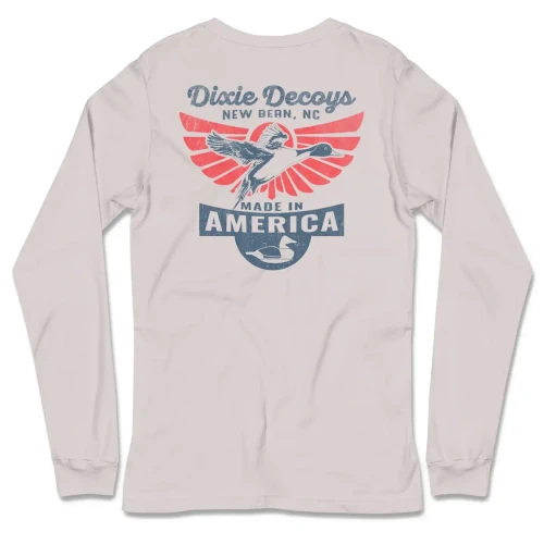 DIXIE DECOY MADE IN AMERICA T-SHIRT (LS) MADE IN AMERICA LS
