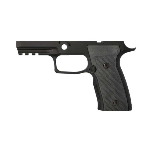 SIG SAUER SIG SAUER GRIP MODULE P320 AXG MEDIUM METAL ALLOY X-SERIES G-10 GRIP BLACK SIG-8900063