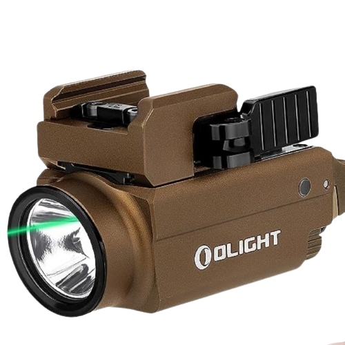 OLIGHT BALDR S DTAN 800 LUMENS 130 METER THROW RECHARGABLE BALDR-S-DTAN