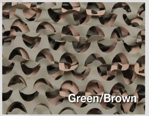 CAMO UNLIMITED PREMIUM SERIES ULTRA-LITE NETTING GREEN/BROWN CAMOUL-LW01B