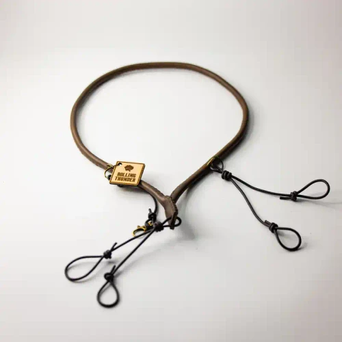 ROLLING THUNDER Rolling Thunder Deluxe Leather Waterfowl Call Lanyard RTGC-LG001