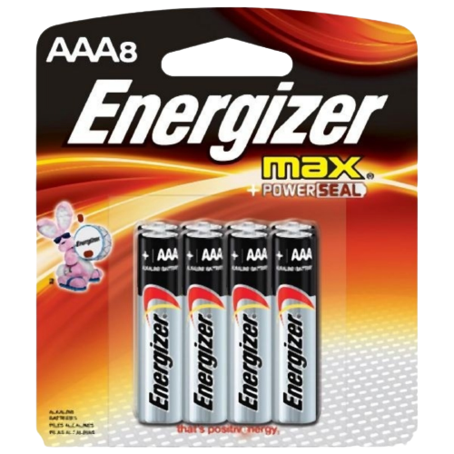 ENERGIZER AAA-8 BATTERY 1.5VOLTS