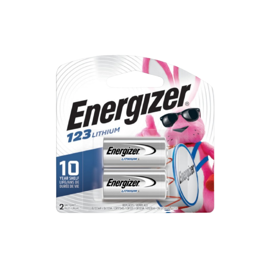 ENERGIZER ENERGIZER 123 LITHIUM BATTERY 3VOLT ENERG-EL123APBP