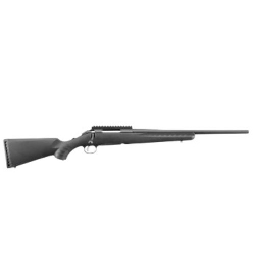 RUGER Ruger American Compact 243 Win Rifle 4rd 18" Barrel Black - 6908 RUGER-6908