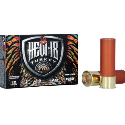 HEVI SHOT HEVI-SHOT HEVI-18 TSS TURKEY 12GA 3IN 2OZ 9SHOT 5RDS HEVISH-HS4009