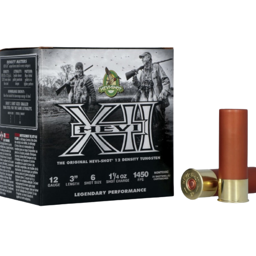 HEVI SHOT HEVI-XII 12GA 3IN #6 SHOT 25RDS HS53306