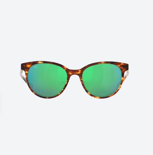 COSTA ISLA 10 SHINT TORTOISE W GRN MIRROR 580G COSTA-20080553