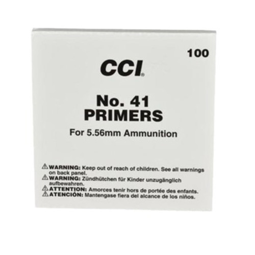 CCI NO. 41 PRIMER FOR 5.56MM 1000CT