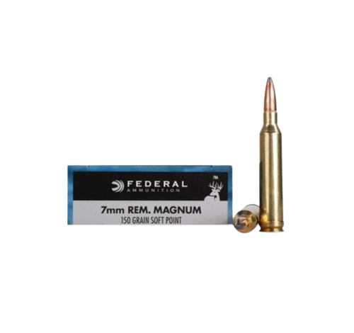 FEDERAL FEDERAL POWER-SHOK 7MM REM 150GR SOFTPOINT 20RDS FEDRL-7RA