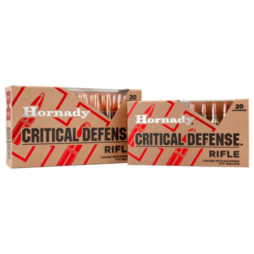 HORNADY CRITICAL DEFENSE FTX 223REM 55GR POLYTIP 20RDS