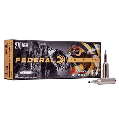 FEDERAL FEDERAL TERMINAL ASCENT 270WSM 136GR 20RD FEDRL-P270WSMTA1
