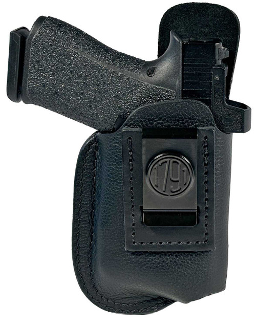 1791 GUNLEATHER HOLSTER IWB SIZE 3 NIGHT SKY BLACK RH LIGHT BEARING OPTIC READY 1791GL-OR-LB-SCH-3-NSB-R