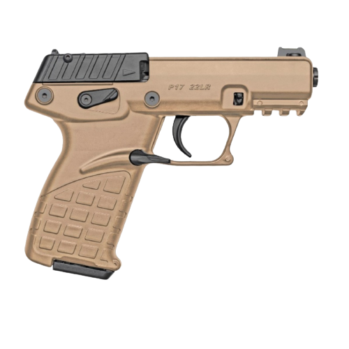 KEL-TEC Kel-Tec P17 22lr Pistol 16rd (3) 3.9" Barrel FDE - 117888 KELTEC-117888