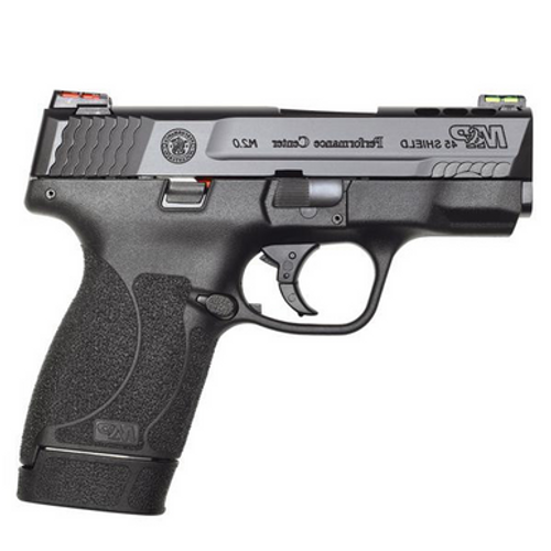 SW M+P 45 M2.0 SHIELD 45AUTO PISTOL SEMI-AUTO 3.3IN BLACK 1-6RD 1-7RD MAG