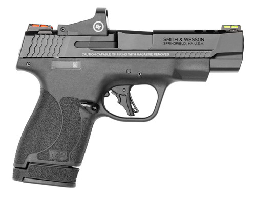SW M+P 9 SHIELD 9MM PISTOL SEMI-AUTO 4IN BLACK FP:CT-RAD 1-10RD 1-13RD MAG