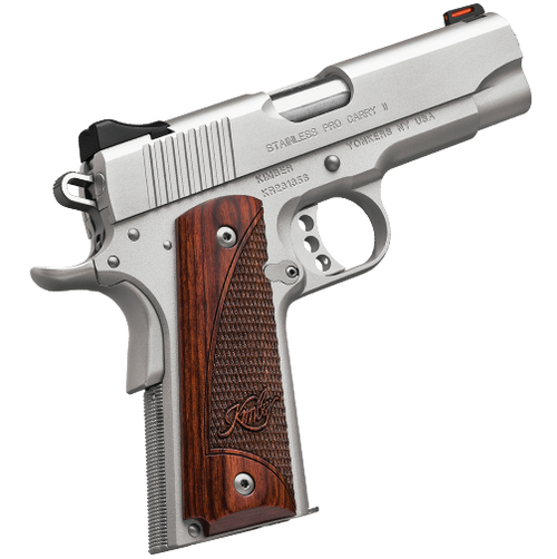 KIMBER STAINLESS PRO CARRY II 45AUTO PISTOL SEMI-AUTO 4IN STAINLESS 1-7RD MAG