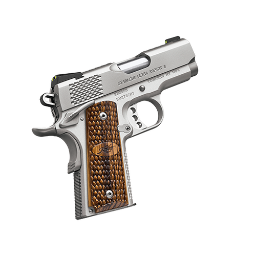 KIMBER STAINLESS ULTRA RAPTOR II 45AUTO PISTOL SEMI-AUTO 3IN STAINLESS 1-7RD MAG