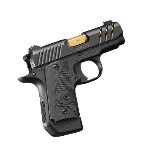 KIMBER Kimber Micro 9 ESV (Black) (TiN Gold Barrel) 9mm Pistol - 3300199 3300199