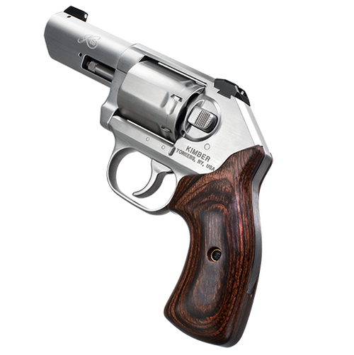 KIMBER K6S STAINLESS .357MAG REVOLVER DOUBLE-ACTION 3IN STAINLESS/WALNUT 6RDS