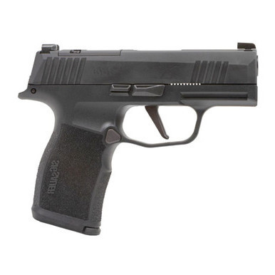 SIG P365 X-SERIES 9MM PISTOL SEMI-AUTO 3.1IN BLACK FP:RMSC 2-12RD MAGS