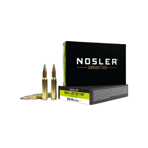 NOSLER BALLISTIC TIP HUNTING 308WIN 125GR BT 20RDS