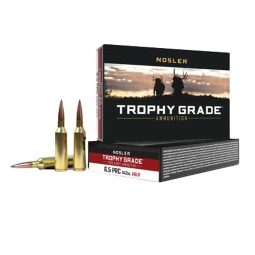 NOSLER NOSLER TROPHY GRADE ACCUBOND 6.5PRC 142GR POLYTIP 20RDS NOSLER-61232