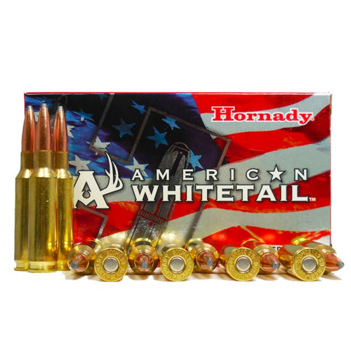 HORNADY AMERICAN WHITETAIL INTERLOCK SPIRE POINT 6.5CREED 129GR LEADTIP 20RDS