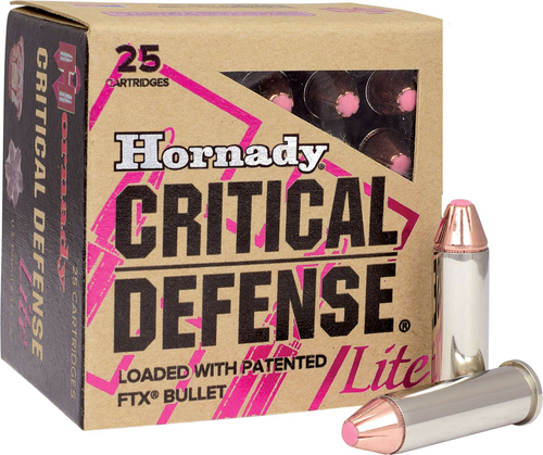 HORNADY HORNADY CRITICAL DEFENSE LITE 9MM 100GR POLY FILLED HP 25RD HORN-90240