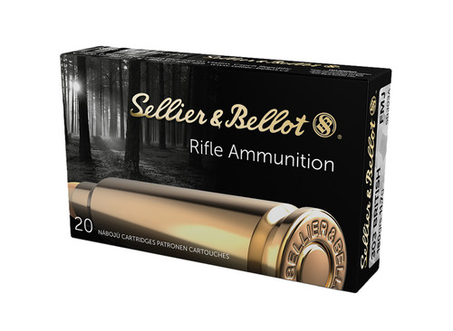 Sellier & Bellot SB303A 303 British 180gr Full Metal Jacket Rifle Ammo 20 Round Box