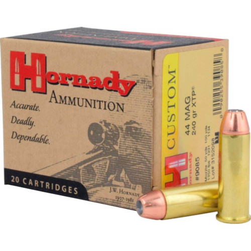 HORNADY HORNADY CUSTOM 44MAG 240GR XTP JHP 20RD HORN-9085