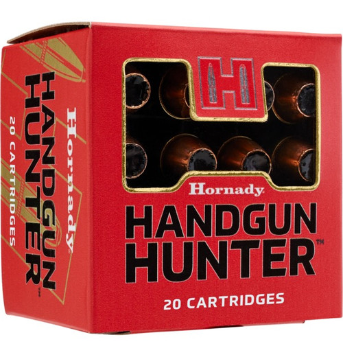 HORNADY HANDGUN HUNTER 10MM 135GR JHP 20RD