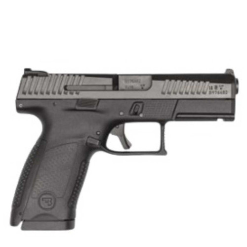 CZ CZ P-10C Handgun 9mm Luger 15rd Magazines 4.02" Barrel Fixed Sights Black - 91531 CZ-91531