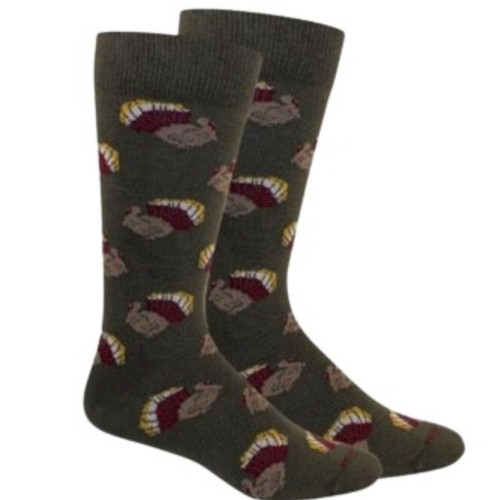 WILSON BROWN TURKEY SHOOT SOCKS 8.5-12 SAGE