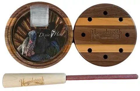 HOUNDSTOOTH DIXIE HEN CRYSTAL HOUNDS-HGCDHC