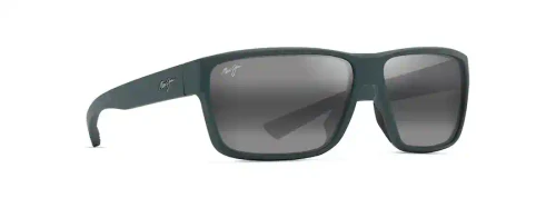 MAUI JIM UILA NEUTRAL GREY MATTE DARK MILITARY GREEN MAUI-661-15