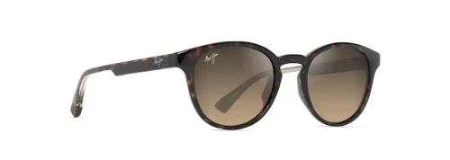 MAUI JIM HIEHIE HCL BRONZE SHINY DARK HAVANA W/TRANS YELLOW MAUI-HS636-10