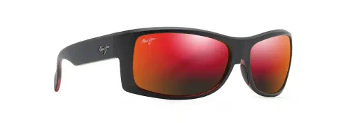 MAUI JIM EQUATOR HAWAII LAVA BLACK WITH RED INTERIOR MAUI-RM848-04