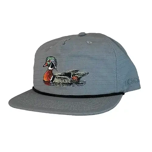 FIELDSTONE ROOST WOOD DUCK ROPE HAT FIELD-RH-R-132