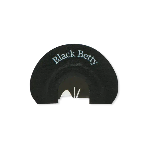 ROLLING THUNDER Rolling Thunder Game Calls Black Betty 3 Reed Modified Snake Tongue Cut Turkey Mouth Call RTGC-TC008-BB