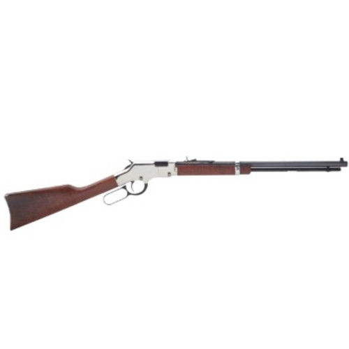 HENRY GOLDEN BOY SILVER 22LR/L/S RIFLE LEVER-ACTION 20IN WALNUT MULTI CAPACITY