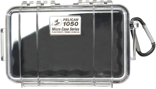 PELICAN PELICAN 1050 MICRO BLACK/CLEAR PELI-1050-025-100