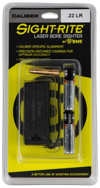 GSM- SHOOTING MADE EASY SIGHT RITE .22LR LASER BORE SIGHTER SME-XSI-BL-22