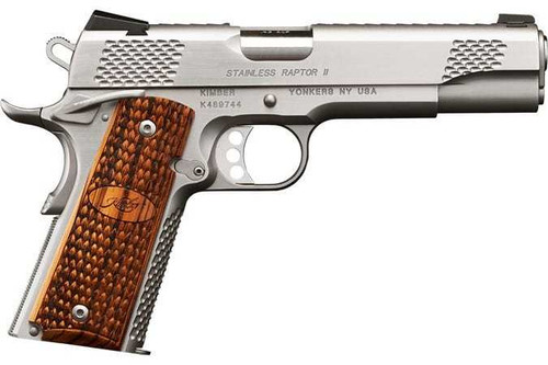 KIMBER Kimber Mfg, Inc Raptor II *CA Compliant 45 ACP 8+1 5" Stainless - 3200181CA KIMBER-3200181CA