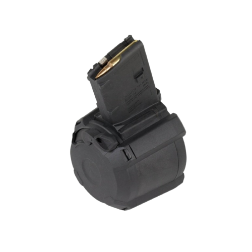 MAGPUL MAGAZINE DRUM 223REM 60RD BLACK POLYMER MAGPUL PMAG D-60 MAGPUL-MAG576-BLK