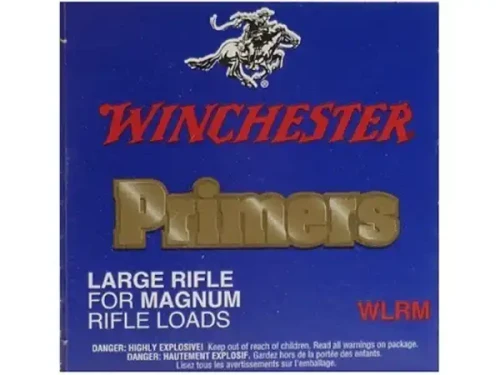 WINCHESTER WINCHESTER WLRM 81.2M LARGE RIFLE PRIMER 1000CT WIN-WLRM
