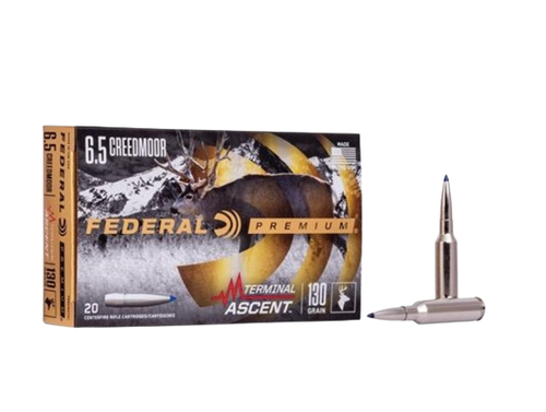 FEDERAL FEDERAL PREMIUM TERMINAL ASCENT 6.5CREED 130GR POLYTIP 20RDS FEDRL-P65CRDTA1