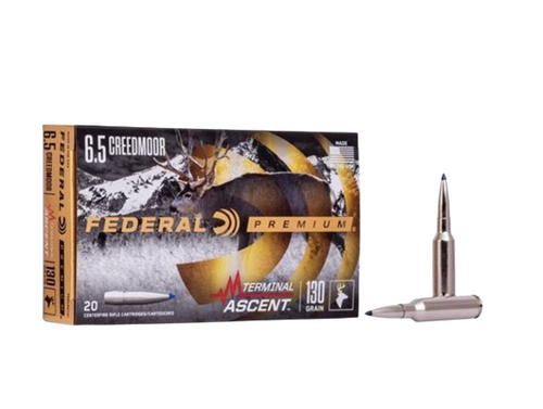 FEDERAL PREMIUM TERMINAL ASCENT 6.5CREED 130GR POLYTIP 20RDS