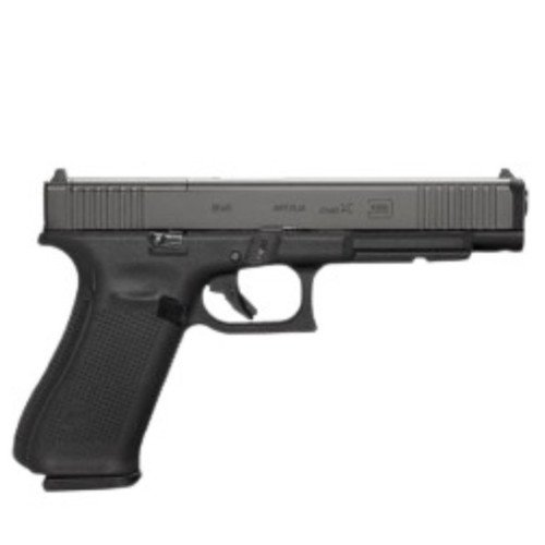 GLOCK G34 GEN5 9MM PISTOL SEMI-AUTO 5.31IN BLACK FP:GLOCK MOS 3-17RD MAGS