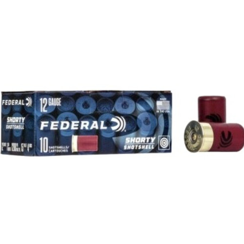 FEDERAL SHORTY SHOTSHELLS 12GA 1.75IN 15PEL 4SHOT 10RDS